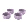 Colette Stoneware Ramekins, Purple, Set of 4
