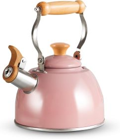 Tea Kettle, Tea Pot with Cool Touch Ergonomic Handle, Teapot Food Grade Stainless Steel, Tea Kettle Stovetop, Kettle Teapot, Whistling Tea Kettles