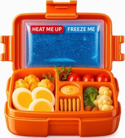 Bento Box with Hot & Ice Packs – 5 Leakproof Containers, Insulated Lunch Box for Women, Men