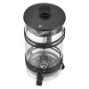 French Press Coffee Maker, 34 Ounce 1 Liter Borosilicate Glass Coffee Press Tea Maker with Stainless Steel Filter