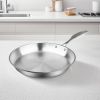 7.9 in Stainless Steel Fry Pan – Top Grade, Induction Compatible Frying Pan Skillet