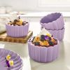 Colette Stoneware Ramekins, Purple, Set of 4