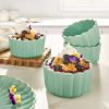 Colette Stoneware Ramekins, Green, Set of 4